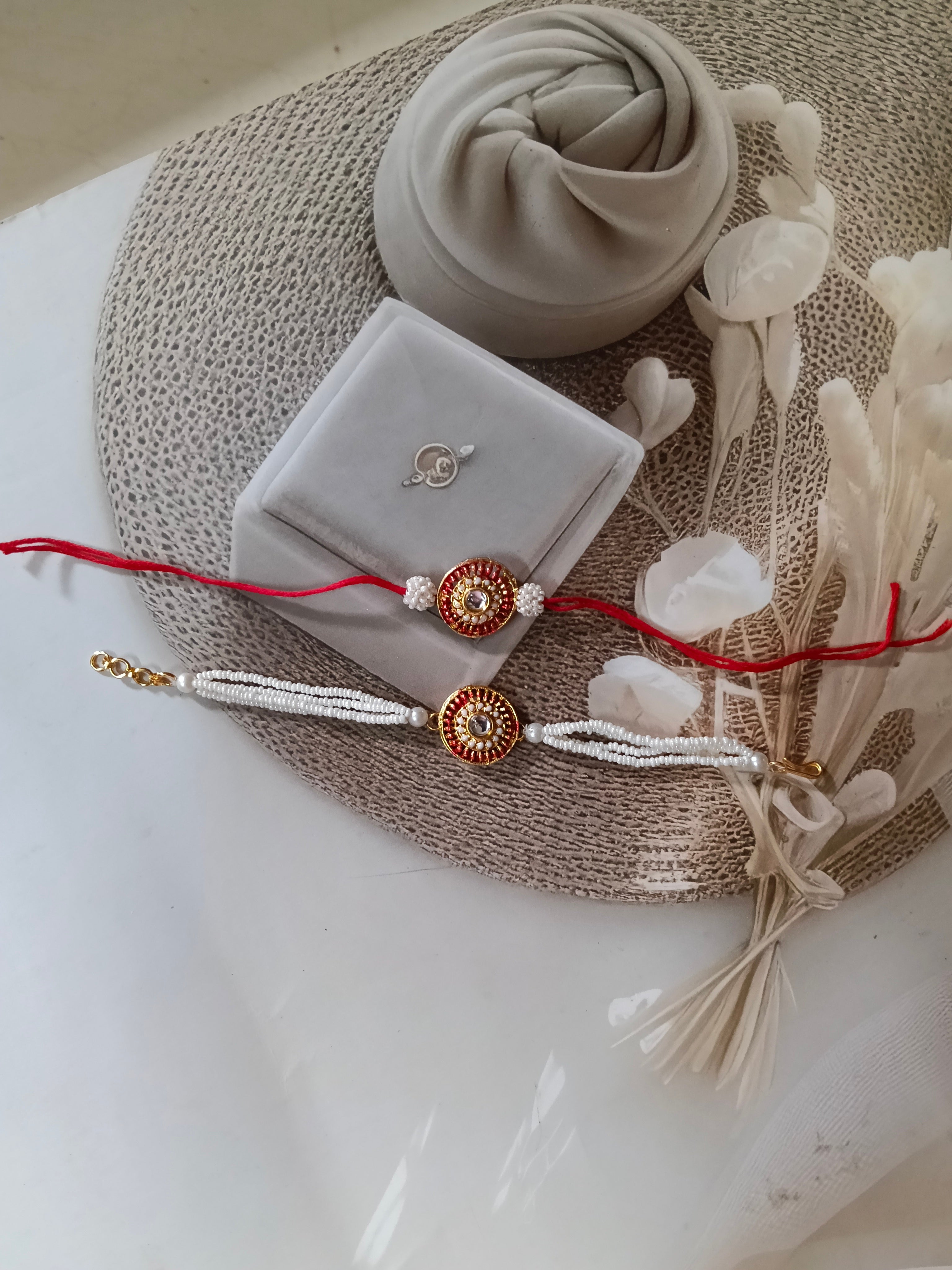 Handmade Bhaiya Bhabhi Rakhi